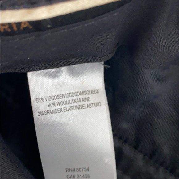 BCBG MaxAzria wool blend wide leg dress pants - Picture 6 of 6